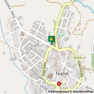 Mappa Viale Santa Reparata, 34, 81057 Teano, Caserta (Campania)