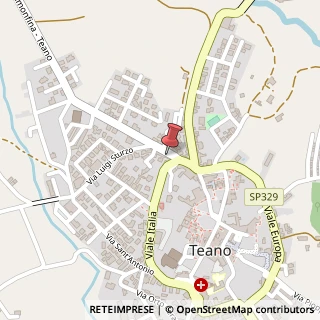 Mappa Piazza Unità D'Italia, 6, 81057 Teano, Caserta (Campania)