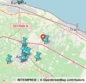 Mappa SP Andria-Trani km. 4, 76125 Trani BT, Italia (5.74917)