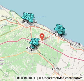 Mappa Strada Provinciale Andria-Trani km. 4, 76125 Trani BT, Italia (7.08947)