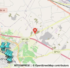 Mappa Strada Provinciale Andria-Trani km. 4, 76125 Trani BT, Italia (4.425)