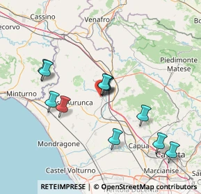 Mappa Via Collina Sant'Antonio, 81057 Teano CE, Italia (15.27545)