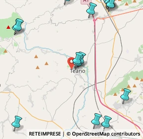 Mappa Via Collina Sant'Antonio, 81057 Teano CE, Italia (6.46063)