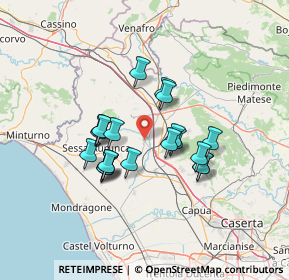 Mappa Parco Regionale Roccamonfina e Foce Garigliano, 81057 Teano CE, Italia (11.568)