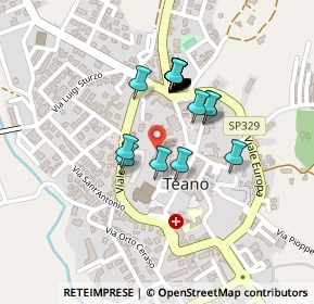 Mappa Parco Regionale Roccamonfina e Foce Garigliano, 81057 Teano CE, Italia (0.182)