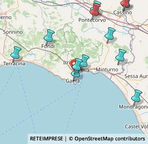 Mappa Via Pontone, 04024 Gaeta LT, Italia (20.32917)