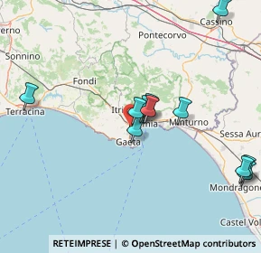 Mappa Via Pontone, 04024 Gaeta LT, Italia (16.70182)