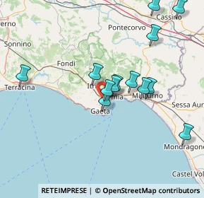 Mappa Via Pontone, 04024 Gaeta LT, Italia (15.31923)