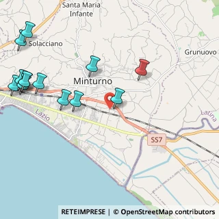Mappa Via Rinchiusa, 04028 Minturno LT, Italia (2.96692)