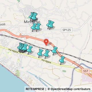 Mappa Via Rinchiusa, 04028 Minturno LT, Italia (1.112)