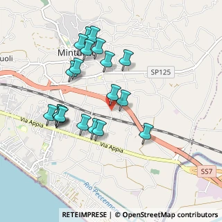 Mappa Via Rinchiusa, 04028 Minturno LT, Italia (0.9855)