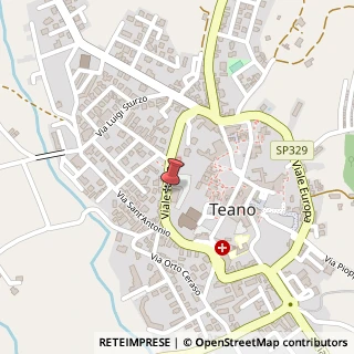 Mappa Via G. Matteotti, 54, 81057 Teano, Caserta (Campania)