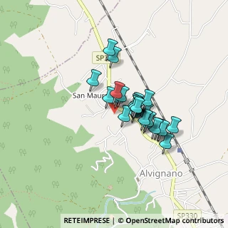Mappa Via A. Tommaselli, 81012 Alvignano CE, Italia (0.31111)