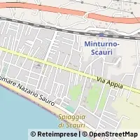 Kaart Minturno