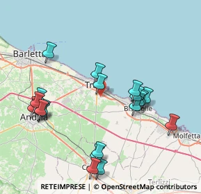 Mappa Via 67 Strada a Denominarsi, 76125 Trani BT, Italia (9.065)