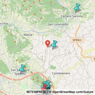 Mappa Via Fontanelle, 82030 San Lorenzello BN, Italia (4.04538)
