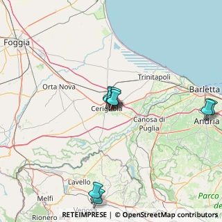 Mappa Via Antonietta Rosati, 71042 Cerignola FG, Italia (30.645)