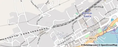 Mappa Formia