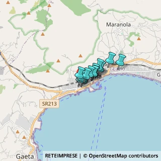 Mappa Via Pasquale Testa, 04023 Formia LT, Italia (0.77643)