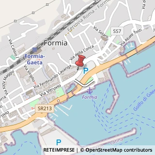Mappa Via Vitruvio, 28, 04023 Formia, Latina (Lazio)