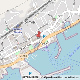 Mappa Via Vitruvio, 48, 04023 Formia, Latina (Lazio)