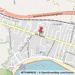 Mappa Via Appia, 501, 04028 Minturno, Latina (Lazio)