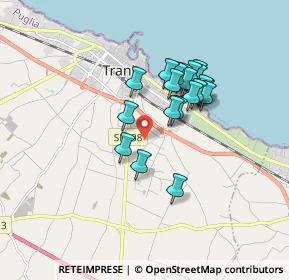 Mappa Via Andrea Gusmai, 76125 Trani BT, Italia (1.475)