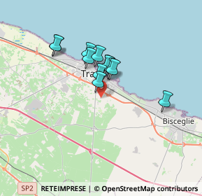 Mappa Via Andrea Gusmai, 76125 Trani BT, Italia (2.59385)