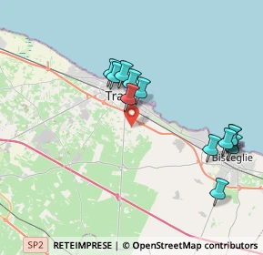 Mappa Via Andrea Gusmai, 76125 Trani BT, Italia (4.15833)