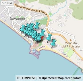 Mappa Corso Leone, 04029 Sperlonga LT, Italia (0.2695)