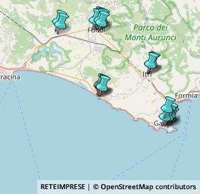 Mappa Corso Leone, 04029 Sperlonga LT, Italia (9.5035)