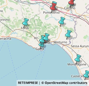 Mappa Via Virgilio, 04023 Formia LT, Italia (20.37)
