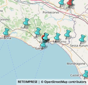 Mappa Via Virgilio, 04023 Formia LT, Italia (17.86)
