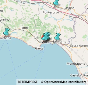 Mappa Via Virgilio, 04023 Formia LT, Italia (40.55053)