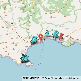 Mappa Via XX Settembre, 04023 Formia LT, Italia (4.61882)