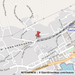 Mappa Piazza San Erasmo, 20, 04023 Formia, Latina (Lazio)