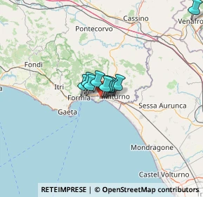Mappa Via della Cartiera, 04028 Minturno LT, Italia (28.90118)