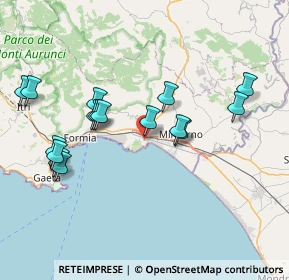 Mappa Via della Cartiera, 04028 Minturno LT, Italia (8.23688)