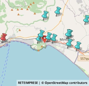 Mappa Via della Cartiera, 04028 Minturno LT, Italia (4.10583)