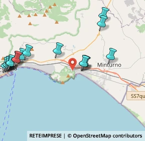 Mappa Via della Cartiera, 04028 Minturno LT, Italia (5.42176)