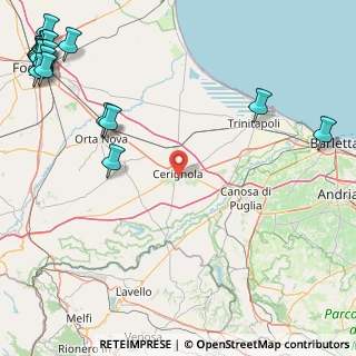 Mappa Viale Luogosanto, 71042 Cerignola FG, Italia (31.49333)