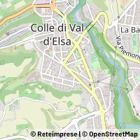 Map Colle di Val d'Elsa