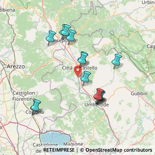 Mappa Via Valdipetrina Vocabolo Capecci, 06012 Città di Castello PG, Italia (15.53857)