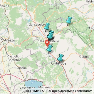 Mappa Via Valdipetrina Vocabolo Capecci, 06012 Città di Castello PG, Italia (8.97545)