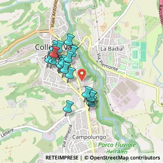 Mappa Via XXV Aprile, 53034 Colle di Val d'Elsa SI, Italia (0.384)