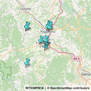 Mappa Loc. Catarelli, 53034 Colle di Val d'Elsa SI, Italia (5.45455)