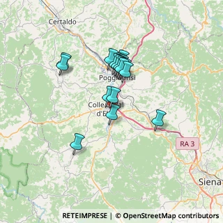 Mappa Loc. Catarelli, 53034 Colle di Val d'Elsa SI, Italia (5.69944)