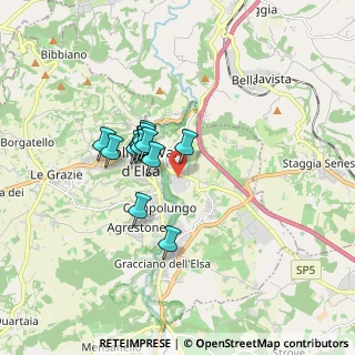 Mappa Loc. Catarelli, 53034 Colle di Val d'Elsa SI, Italia (1.26769)