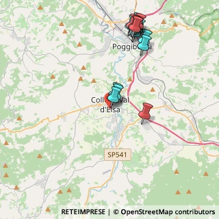 Mappa Piazza Martiri di Montemaggio, 53034 Colle di Val d'Elsa SI, Italia (4.59667)
