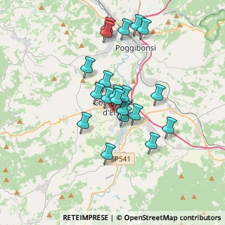 Mappa Piazza Martiri di Montemaggio, 53034 Colle di Val d'Elsa SI, Italia (3.095)
